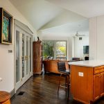 bar and living room