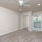 renovated master bathroom