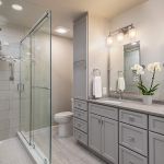 renovated large master bathroom