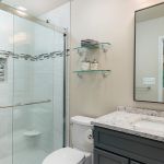 full view of renovated bathroom