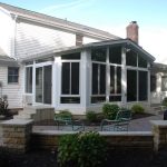 sunroof addition on Colonial home