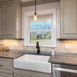 close up of kitchen sink