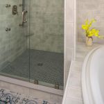 Master bath tile close ups