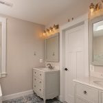 Owners bathroom with two vanities