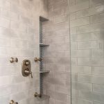 Master shower plumbing hardware