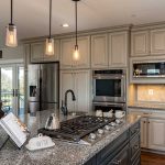 kitchen counter and storage