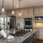 kitchen counter and storage