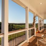 pastoral views from front porch